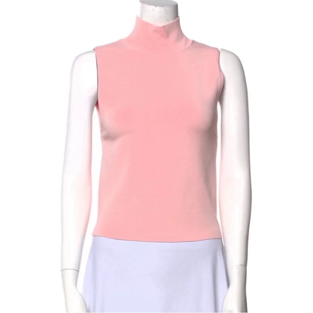 Alice & Olivia turtleneck top- light pink- new without tags